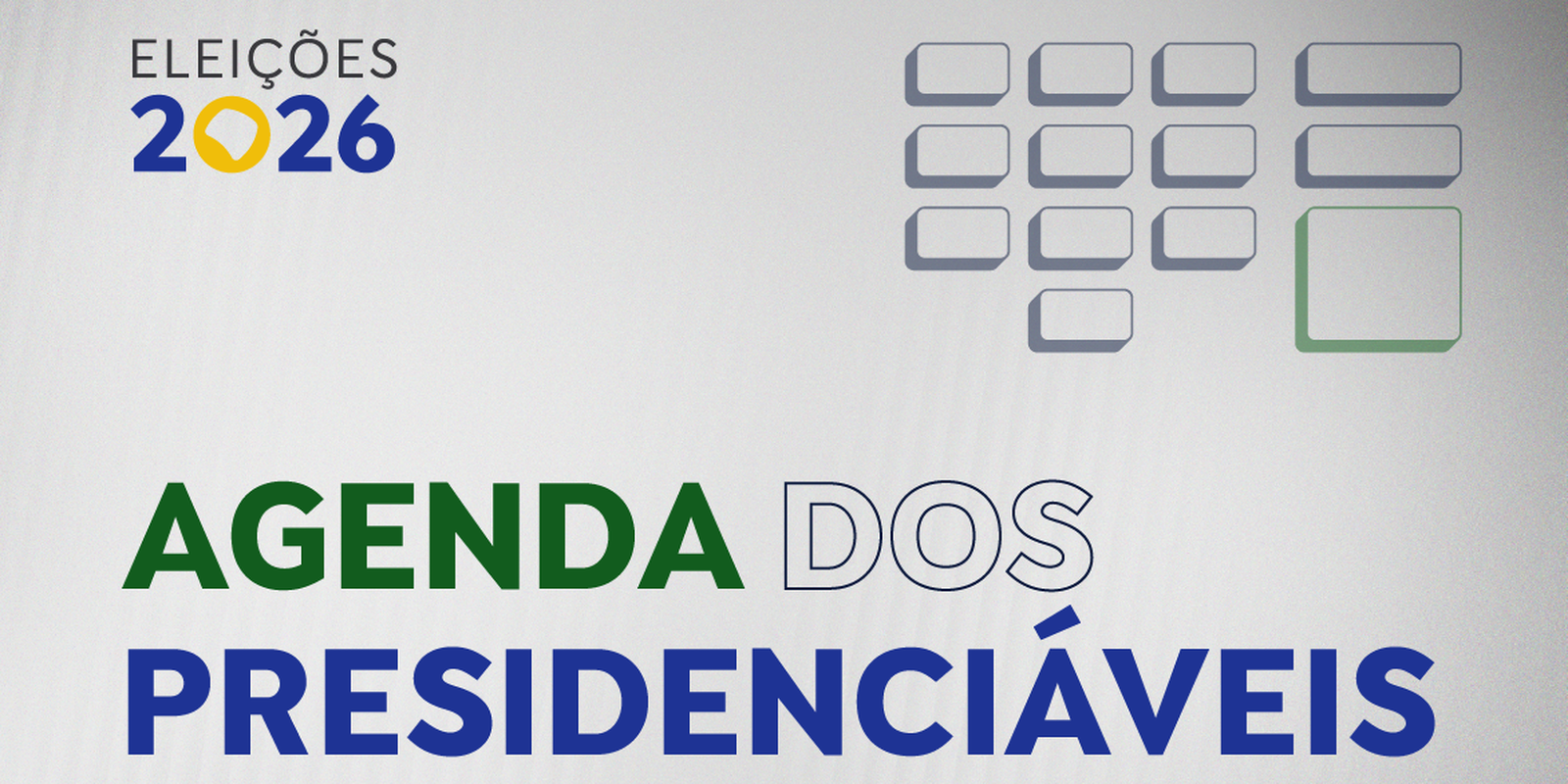 Presidenciáveis participam de caminhadas, carreatas, entrevistas, sabatina, atos de campanha e encontros com apoiadores e lideranças.